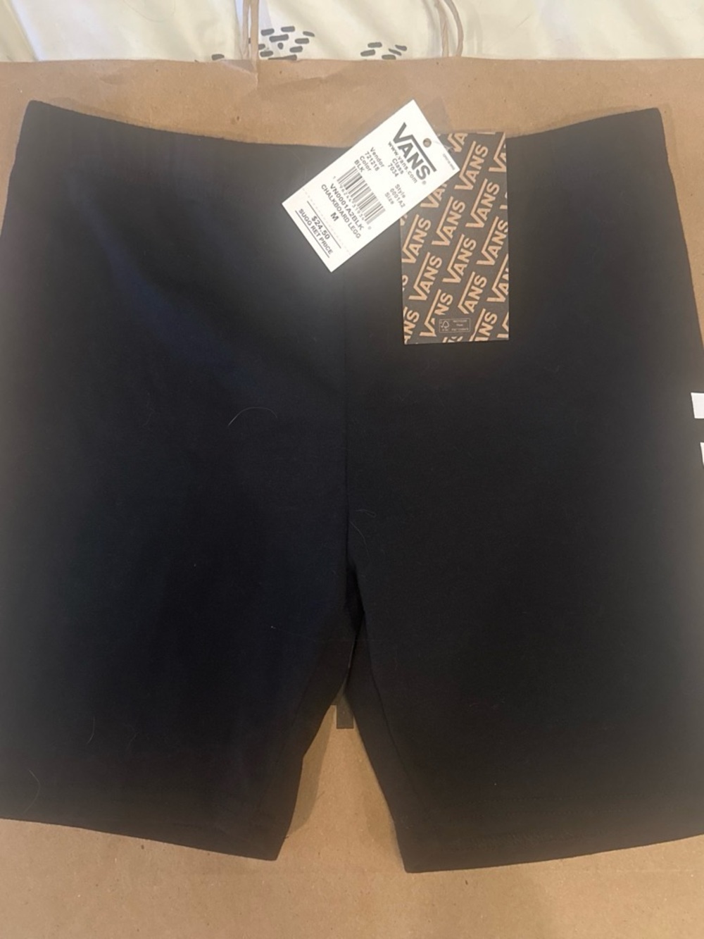 Vans Black Chalkboard Leggings with Branded Tag
